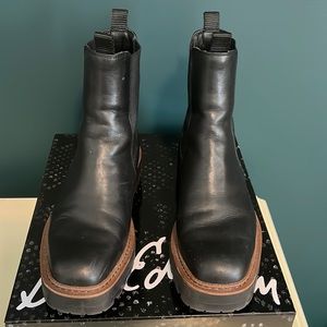 Sam Edelman Laguna boots 7.5 black.